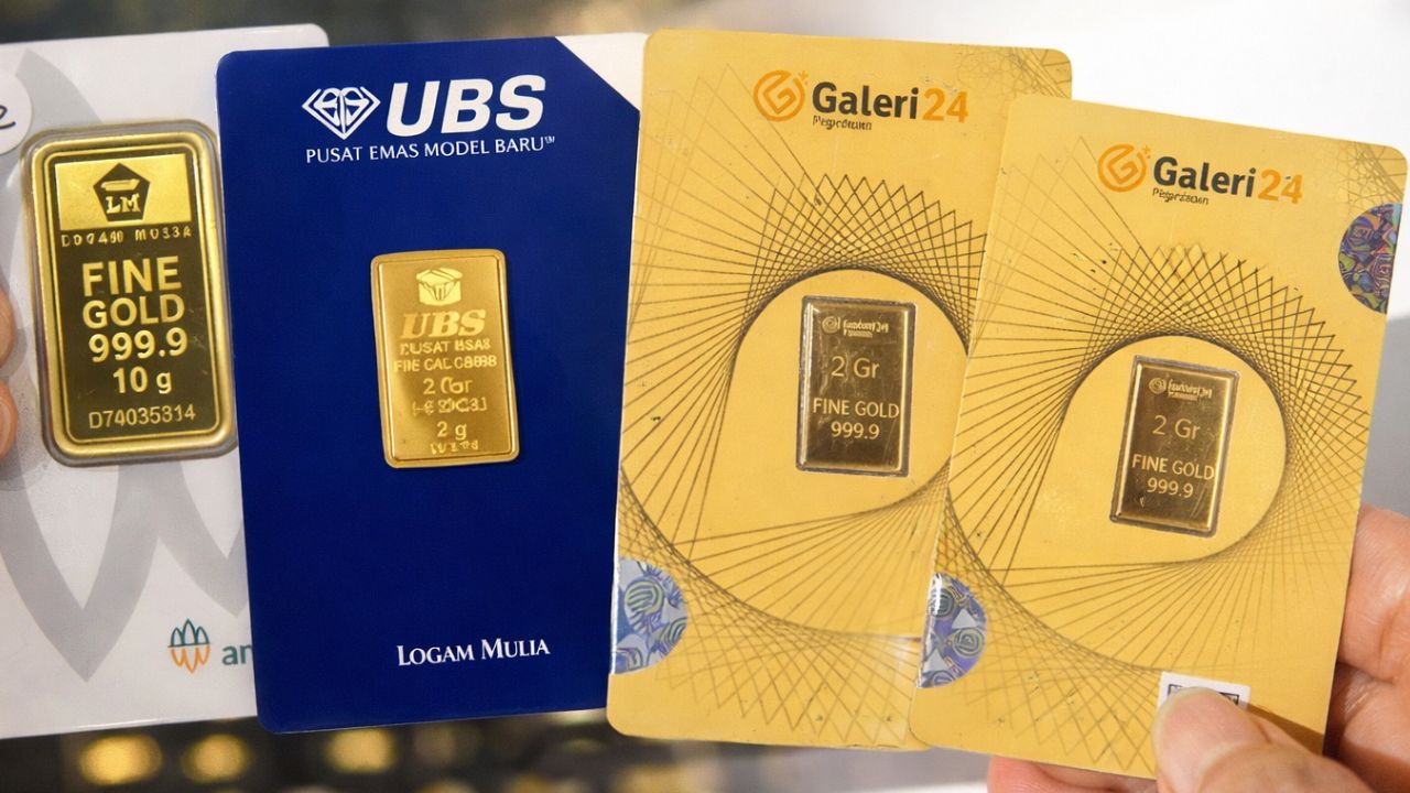 Harga Emas Hari ini 28 Maret 2026 Melonjak, Tembus Rp2,96 Juta per Gram